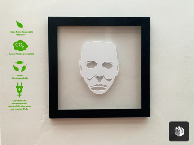Michael Myers Mask Wall Art